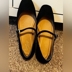Crown Vintage Suede Mary Janes